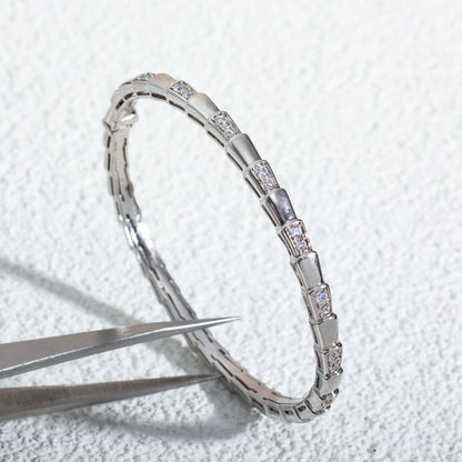 [Raffine]SERPENTI BRACELET SILVER DIAMOND