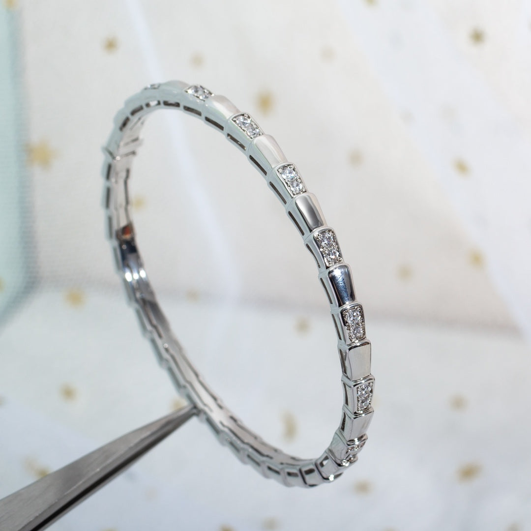 [Raffine]SERPENTI BRACELET SILVER DIAMOND