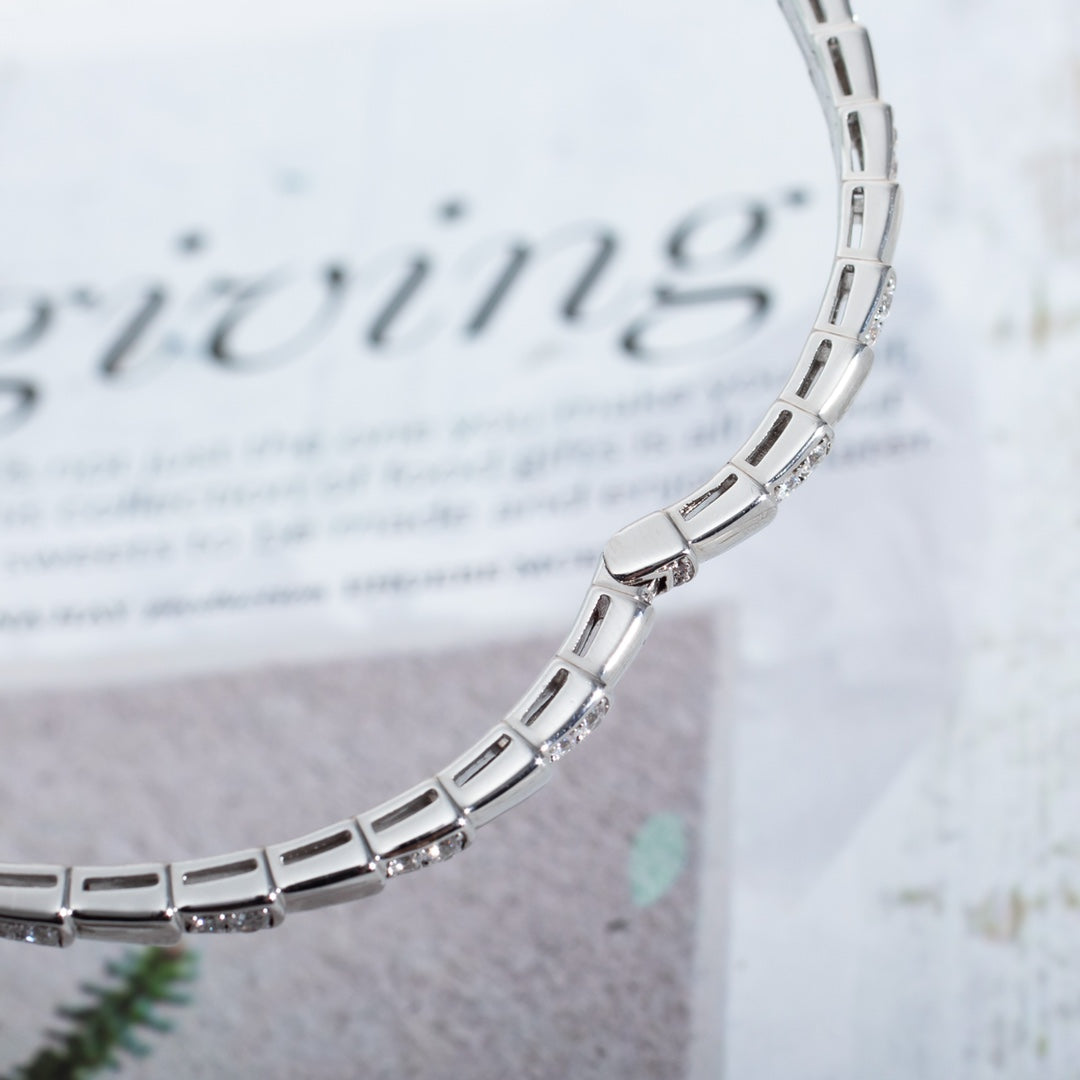 [Raffine]SERPENTI BRACELET SILVER DIAMOND