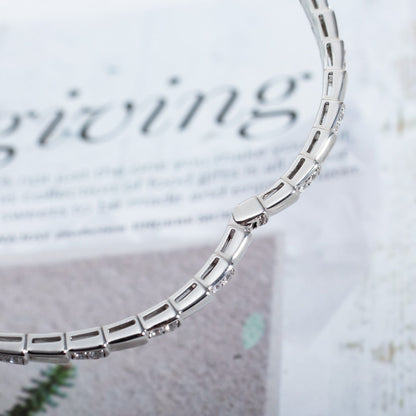 [Raffine]SERPENTI BRACELET SILVER DIAMOND