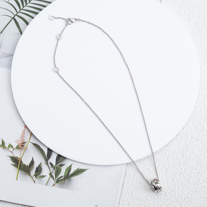 [Raffine]PARENTESI NECKLACE SILVER