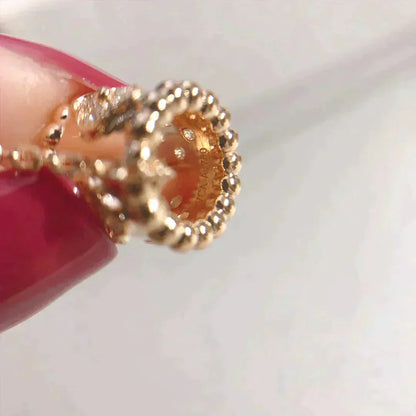 [Raffine] COLLAR CON PEDANTE DE PERLEE ORO / ORO ROSA
