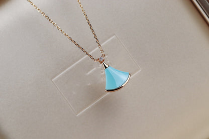 [Raffine]DREAM NECKLACE TURQUOISE PINK GOLD