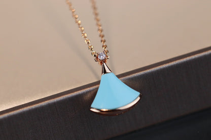 [Raffine]DREAM NECKLACE TURQUOISE PINK GOLD