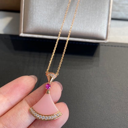 [Raffine]DREAM NECKLACE PINK OPAL