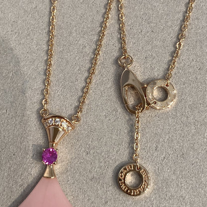 [Raffine]DREAM NECKLACE PINK OPAL