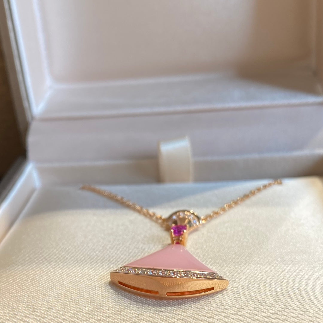 [Raffine]DREAM NECKLACE PINK OPAL