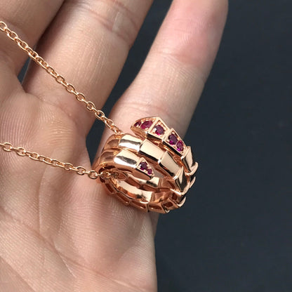 [Raffine]SERPENTI PEDANT NECKLACE