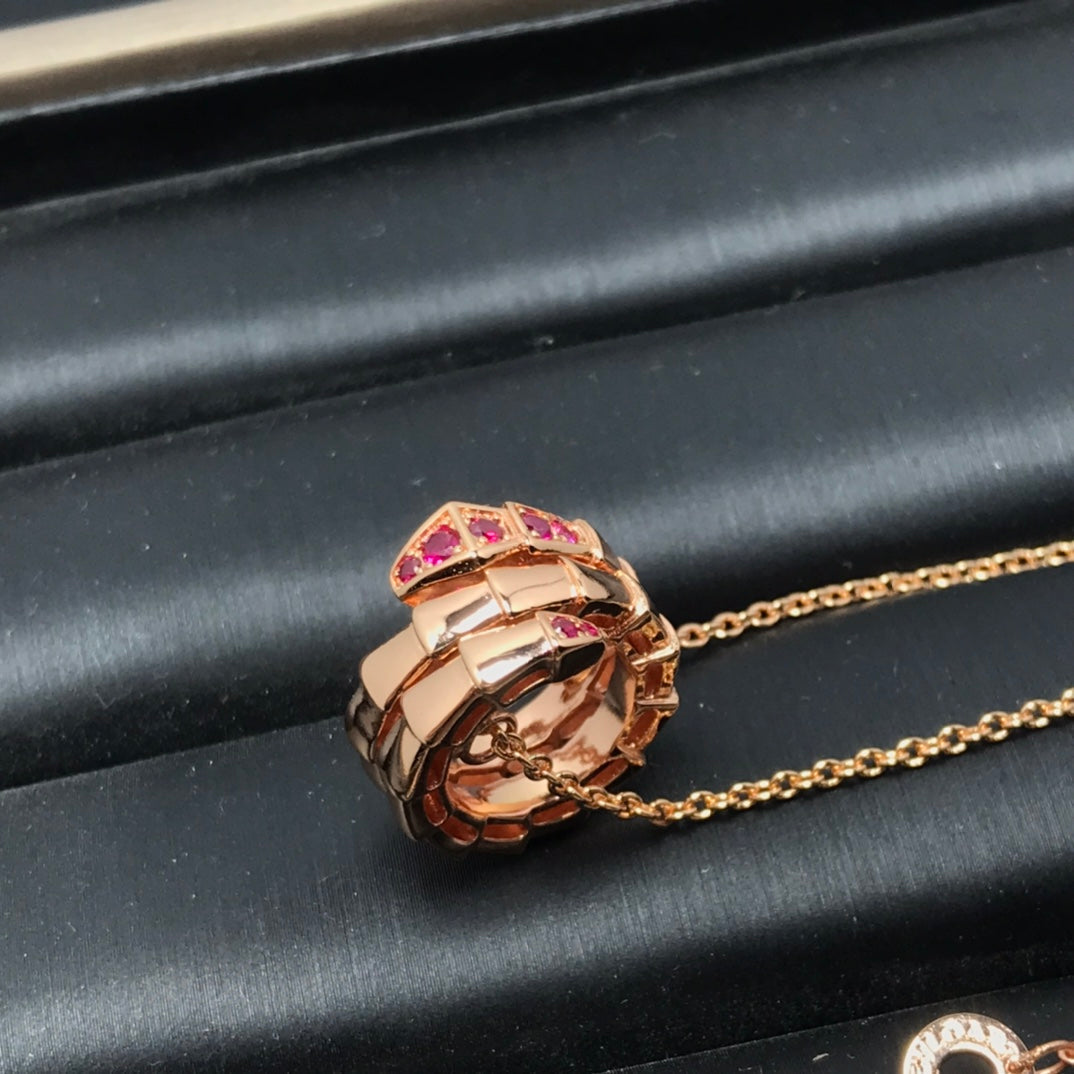 [Raffine]SERPENTI PEDANT NECKLACE