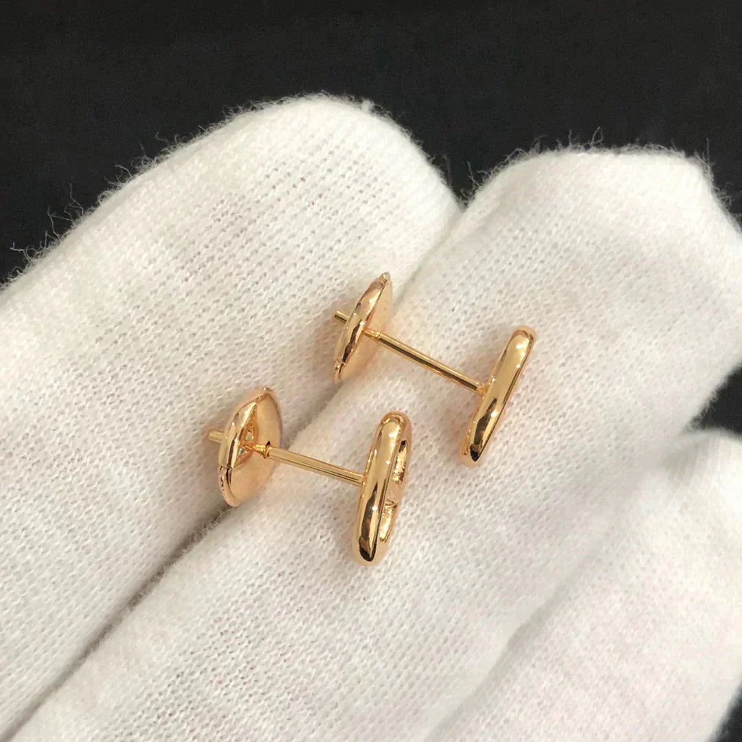 [Raffine]CHAINE SMALL EARRINGS GOLD AND SILVER
