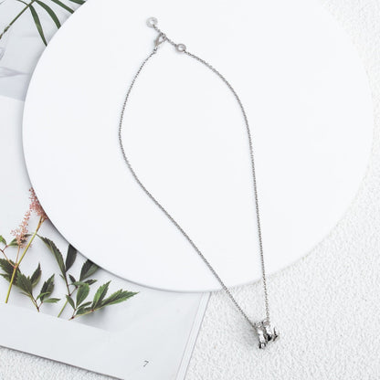 [Raffine]SERPENTI SILVER NECKLACE DIAMOND