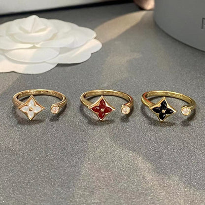 [Raffine]STAR 1 DIAMOND OPEN RING