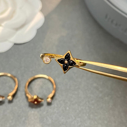 [Raffine]STAR 1 DIAMOND OPEN RING