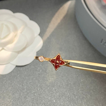 [Raffine]STAR 1 DIAMOND OPEN RING