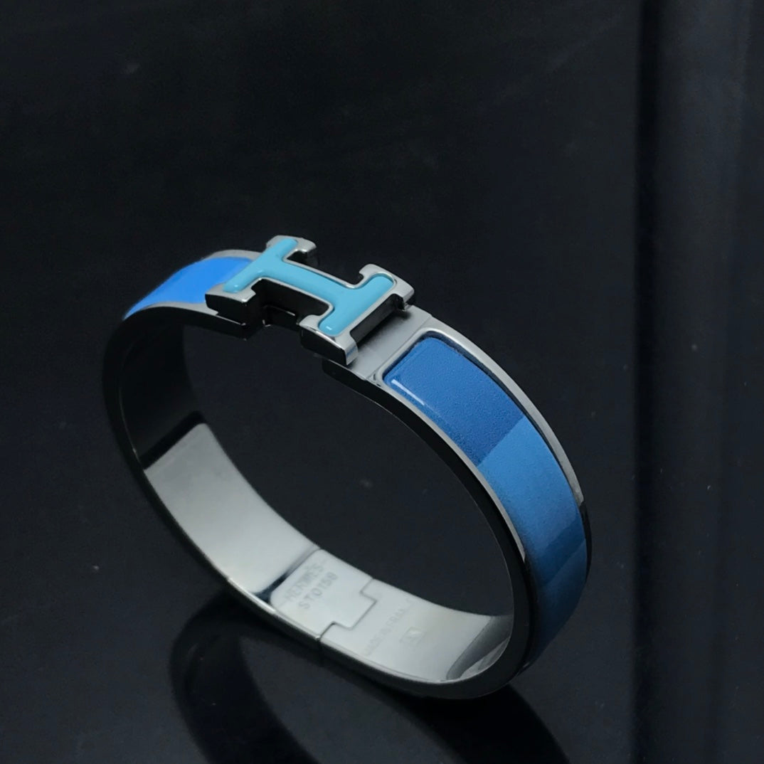 [Raffine]H BRACELET BLUE RAINBOW CERAMIC