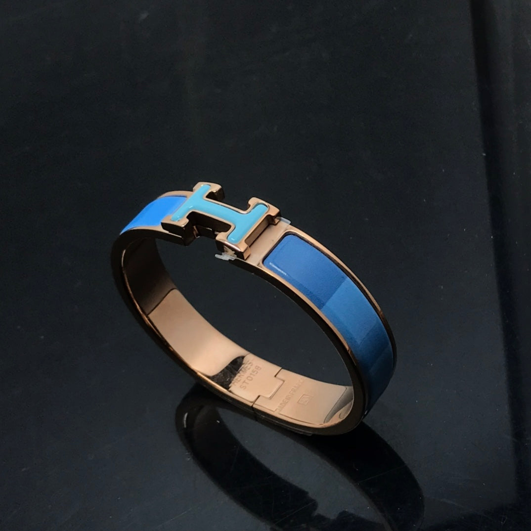 [Raffine]H BRACELET BLUE RAINBOW CERAMIC