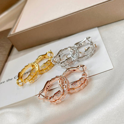 [Raffine]SERPENTI EARRINGS DIAMOND