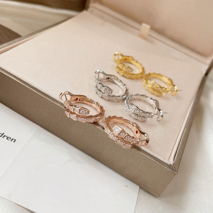 [Raffine]SERPENTI EARRINGS DIAMOND