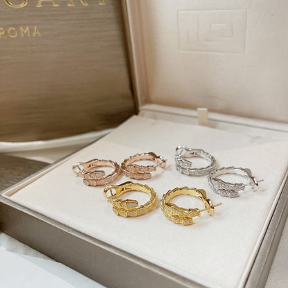 [Raffine]SERPENTI EARRINGS DIAMOND