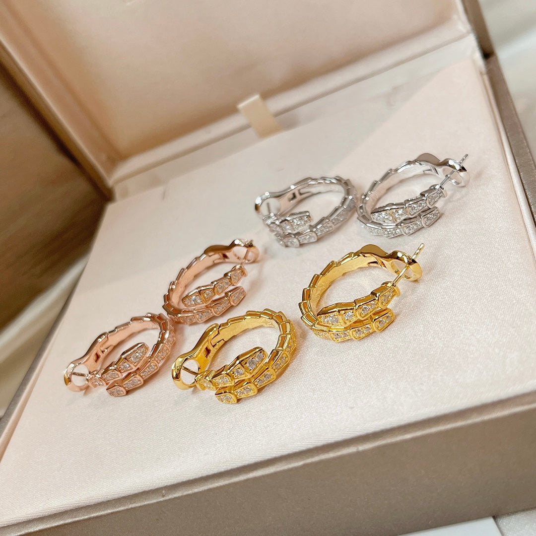 [Raffine]SERPENTI EARRINGS DIAMOND