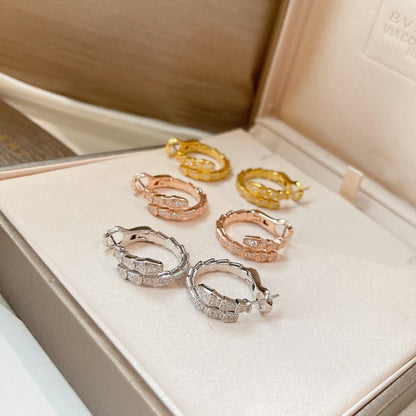[Raffine]SERPENTI EARRINGS DIAMOND