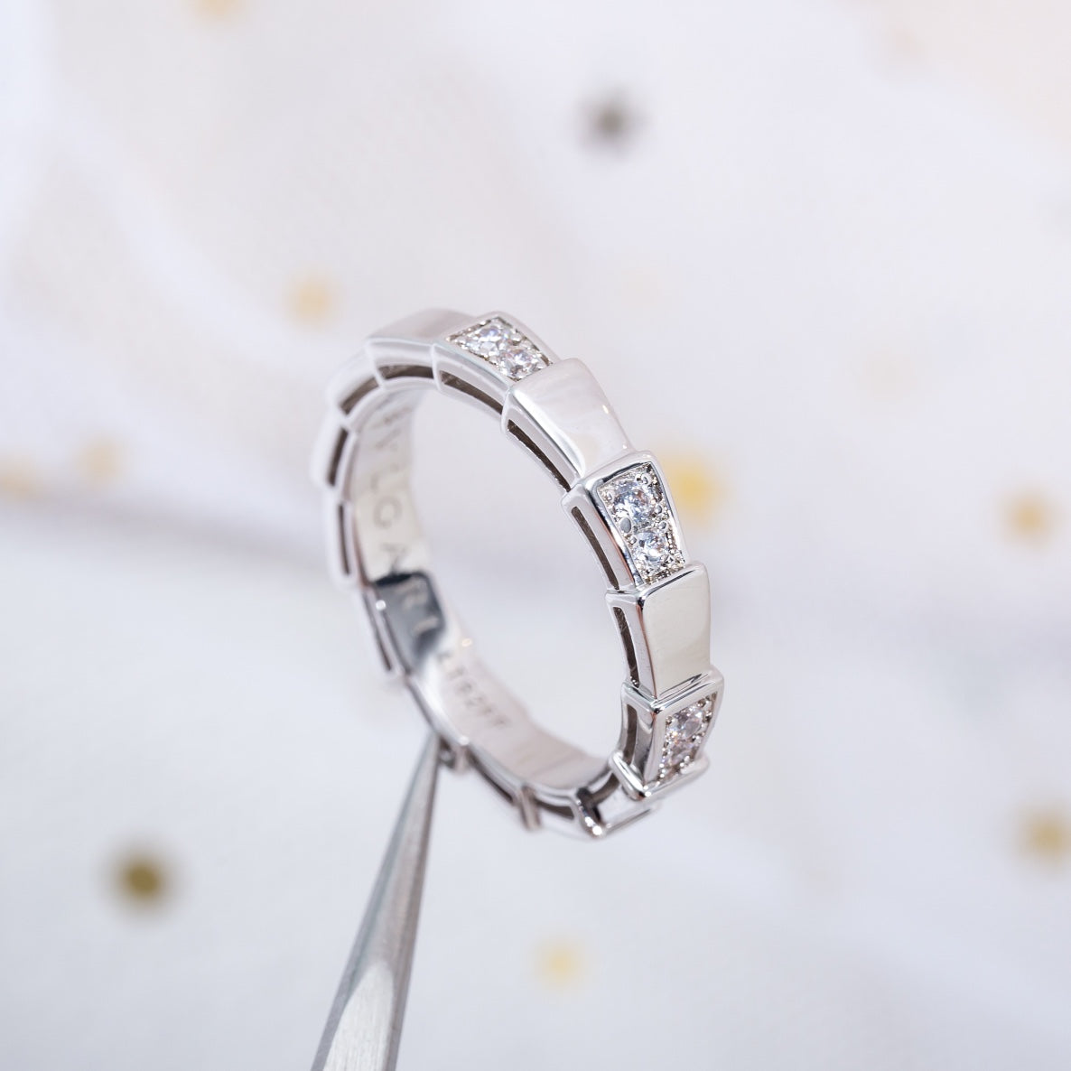 [Raffine]ANILLO SERPENTI PLATA 3MM