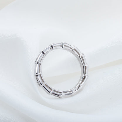 [Raffine]ANILLO SERPENTI PLATA 3MM