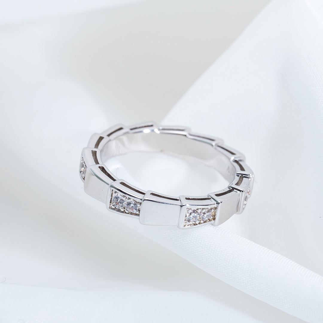 [Raffine]ANILLO SERPENTI PLATA 3MM