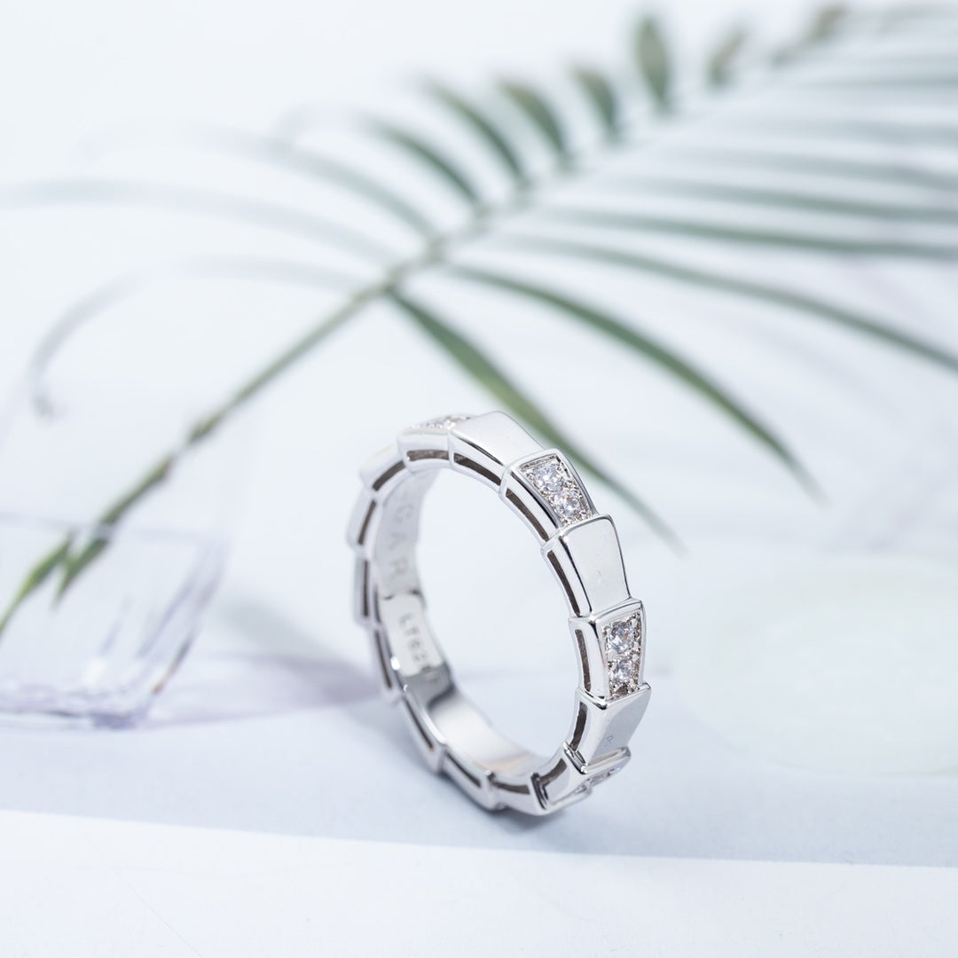 [Raffine]ANILLO SERPENTI PLATA 3MM