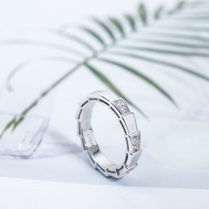 [Raffine]ANILLO SERPENTI PLATA 3MM
