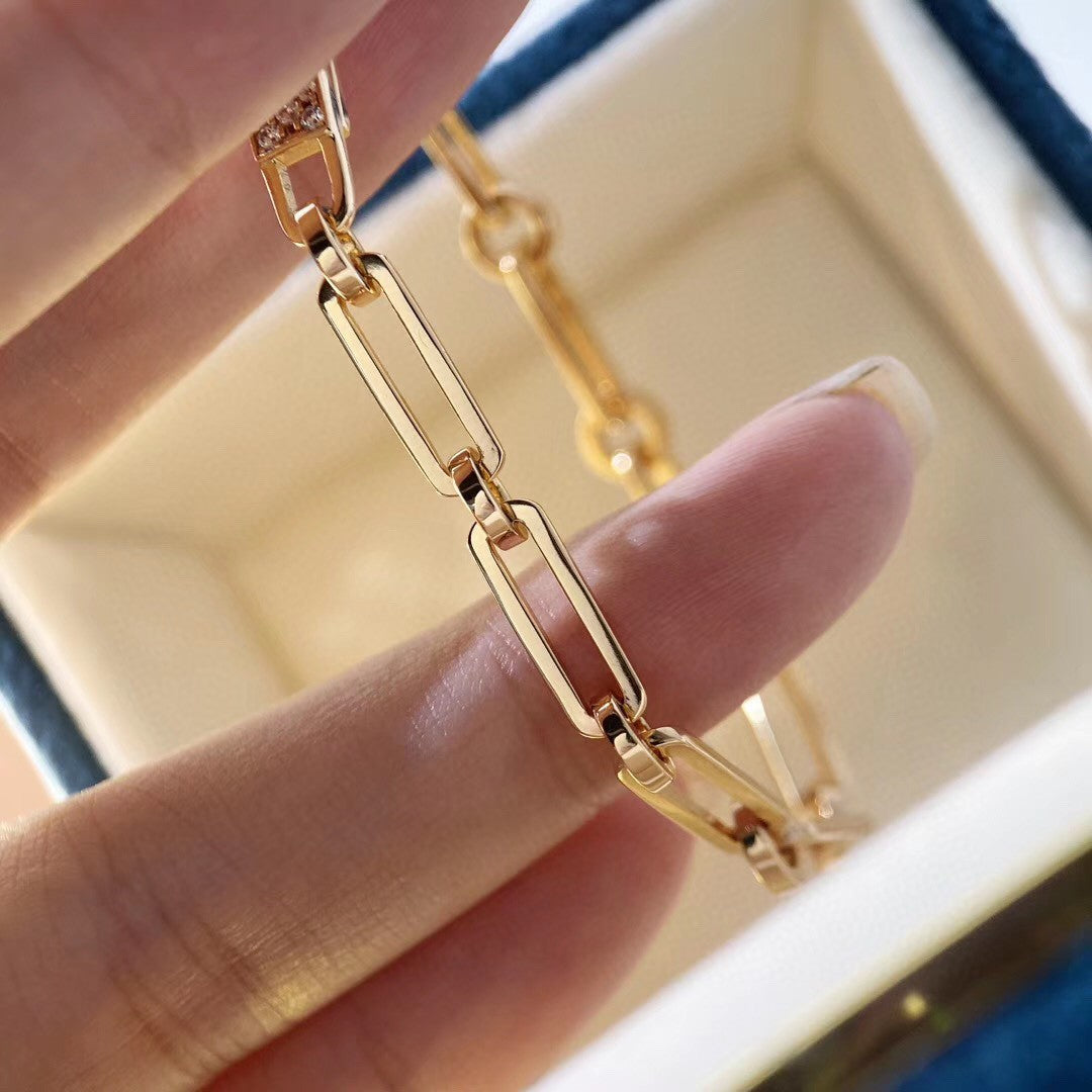[Raffine]CHAINE BRACELET SMALL MODEL DIAMOND