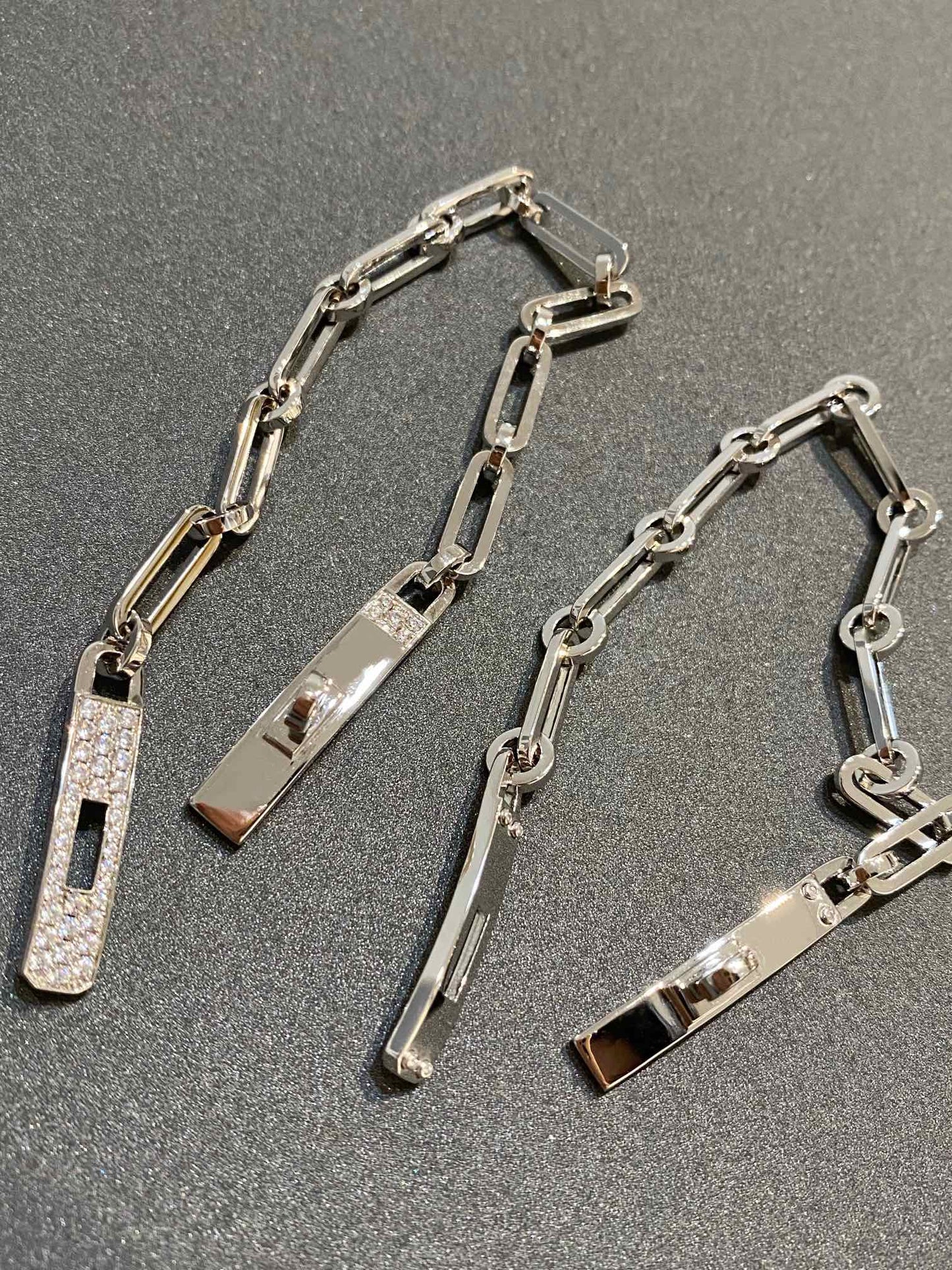 [Raffine]CHAINE BRACELET SMALL MODEL DIAMOND