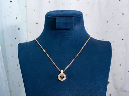 [Raffine]GARI NECKLACE PINK GOLD DIAMOND