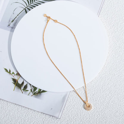 [Raffine]GARI NECKLACE PINK GOLD DIAMOND