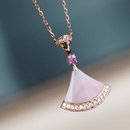 [Raffine]DREAM NECKLACE PINK MOP DIAMOND