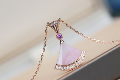 [Raffine]DREAM NECKLACE PINK MOP DIAMOND