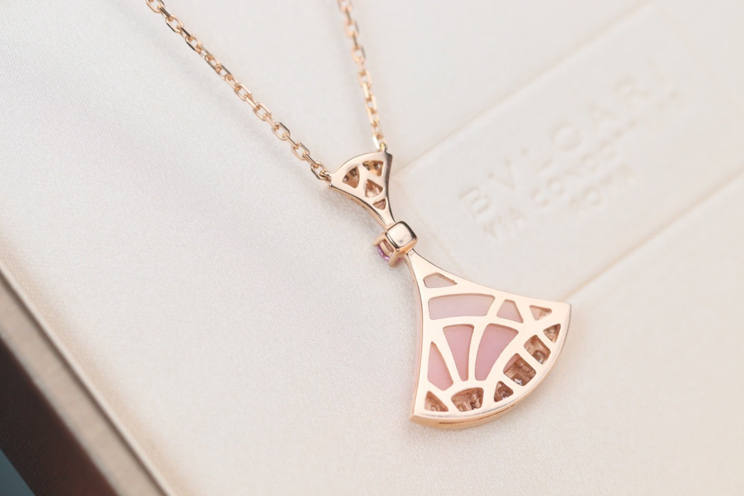 [Raffine]DREAM NECKLACE PINK MOP DIAMOND