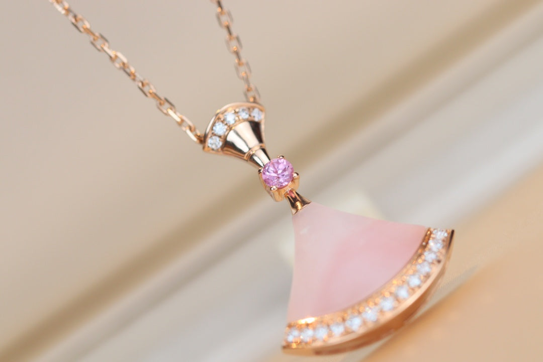 [Raffine]DREAM NECKLACE PINK MOP DIAMOND