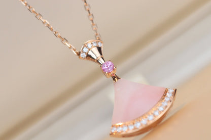 [Raffine]DREAM NECKLACE PINK MOP DIAMOND
