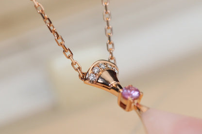 [Raffine]DREAM NECKLACE PINK MOP DIAMOND