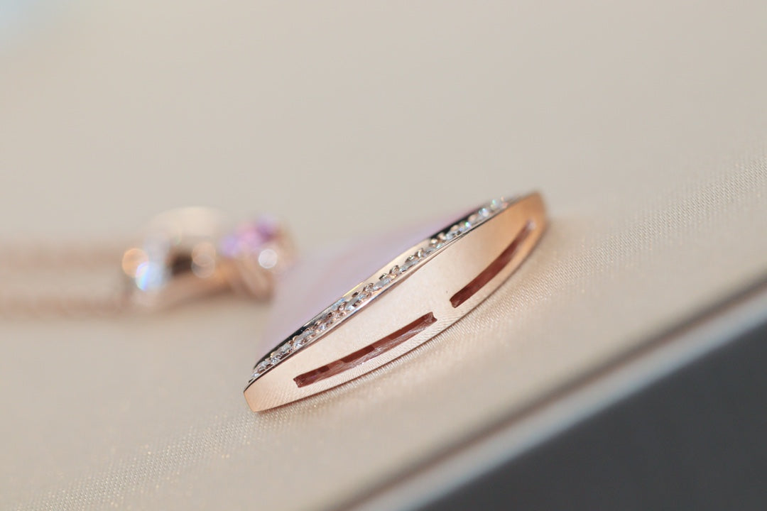 [Raffine]DREAM NECKLACE PINK MOP DIAMOND