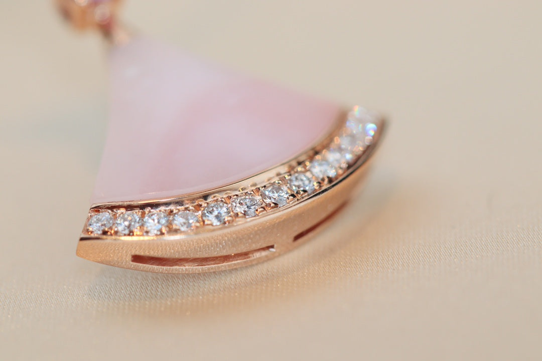 [Raffine]DREAM NECKLACE PINK MOP DIAMOND