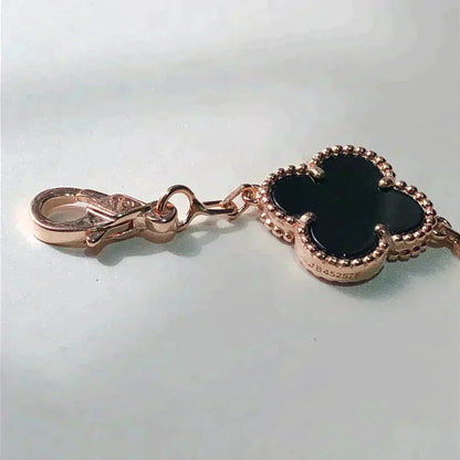 [Raffine]PULSERA MULTICOLOR TRÉBOL 5 MOTIVOS