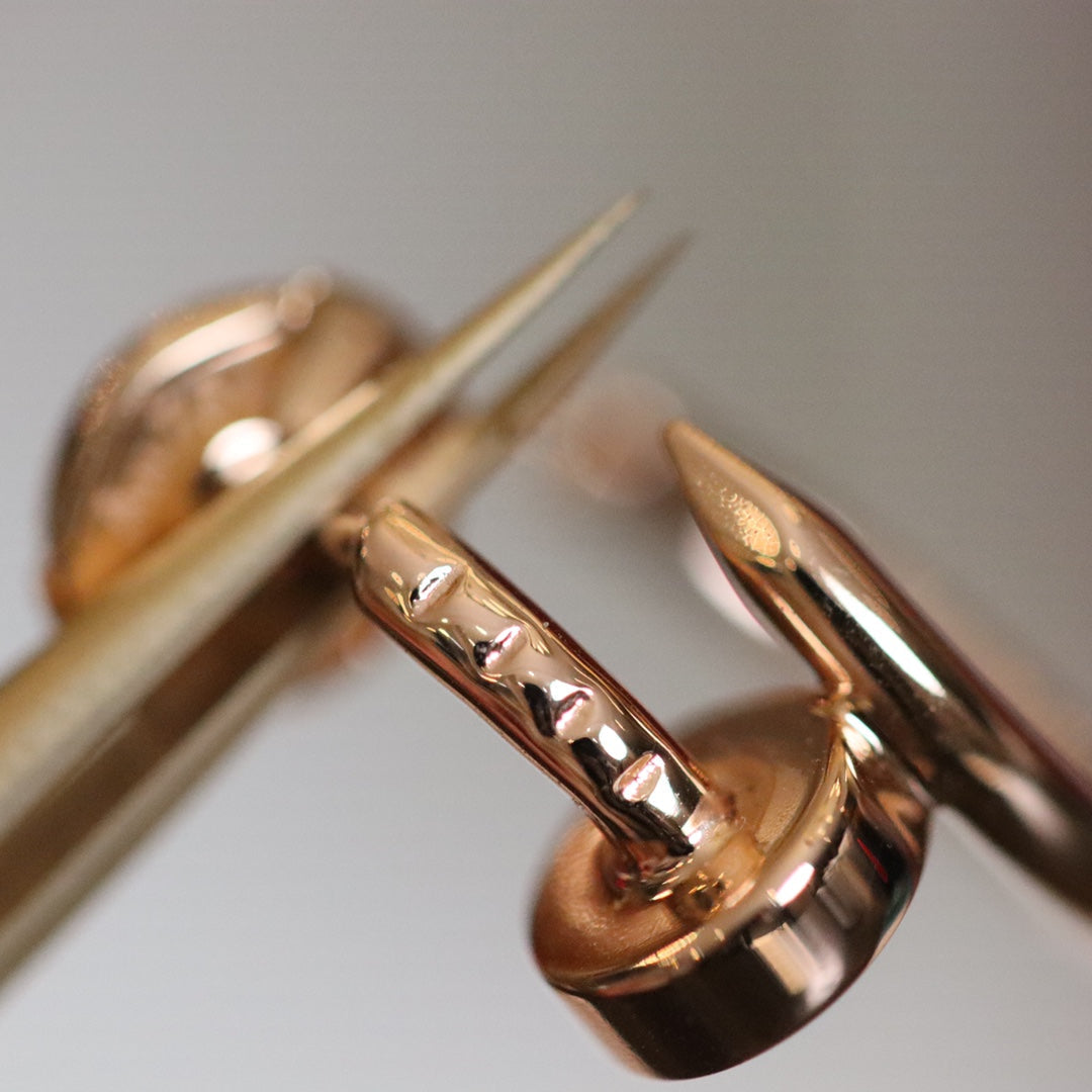 [Raffine]JUSTE EARRINGS PINK GOLD