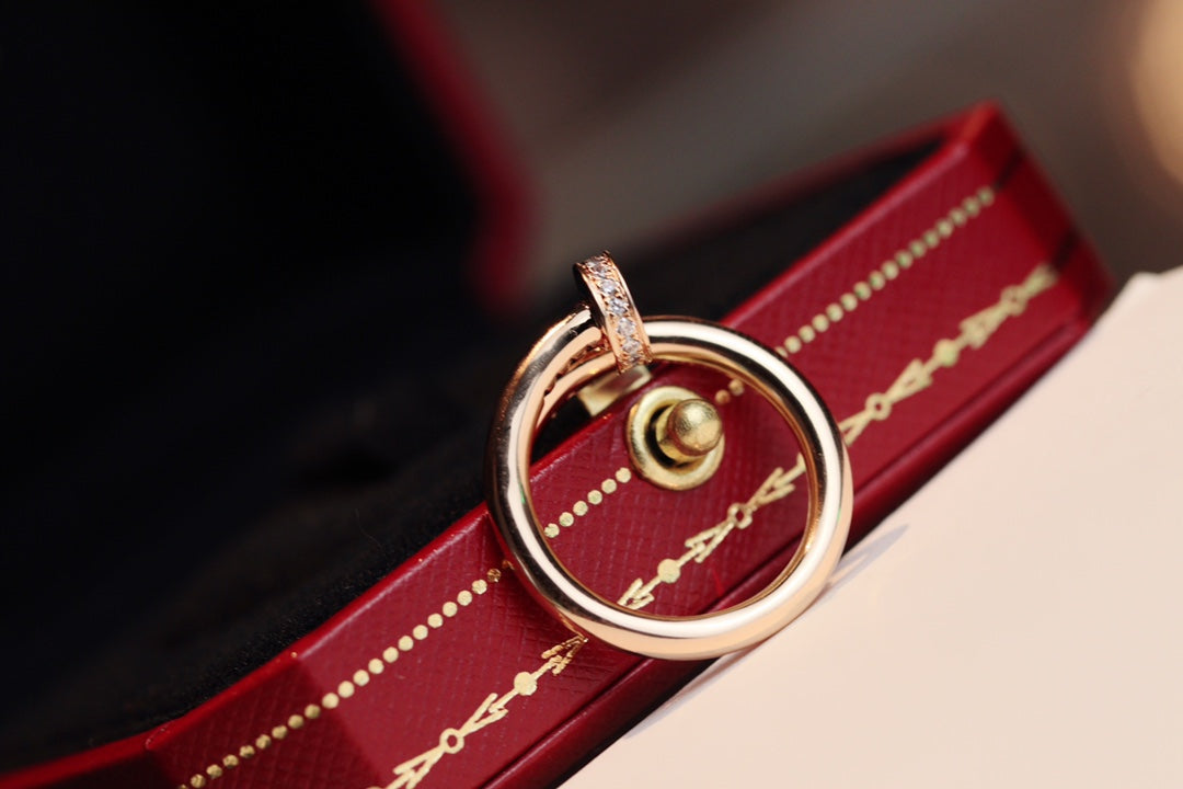 [Raffine]JUSTE RING 2.65MM PINK GOLD DIAMOND