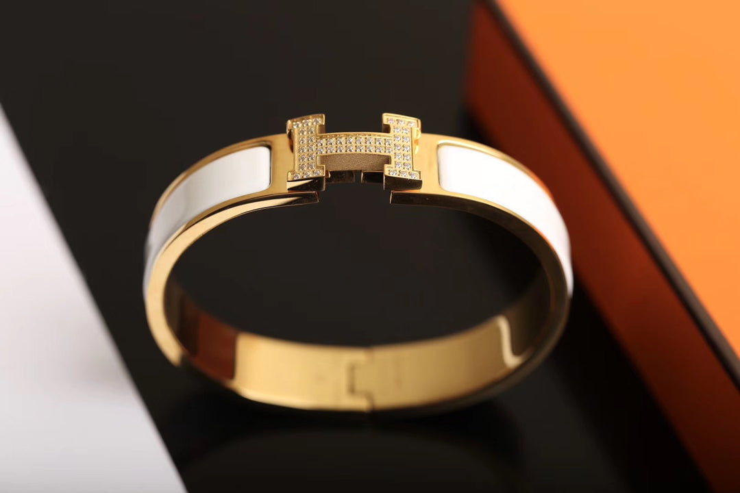 [Raffine]H BRACELET GOLD DIAMOND