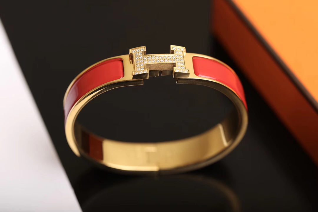 [Raffine]H BRACELET GOLD DIAMOND