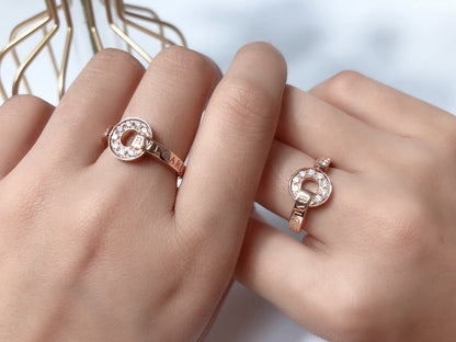 [Raffine]DREAM RING DIAMOND PINK GOLD