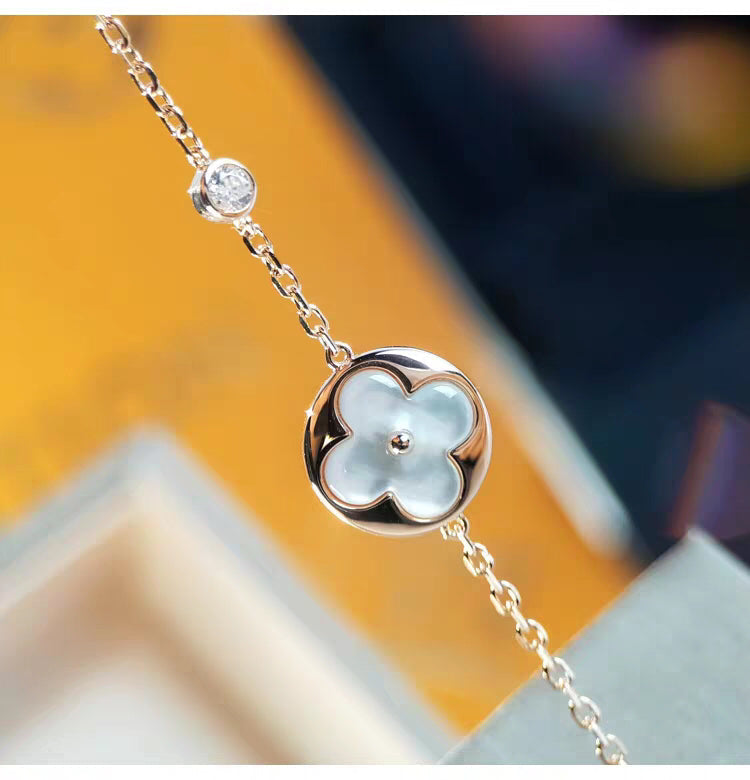 [Raffine]SUN MOP GOLD 1 DIAMOND NECKLACE