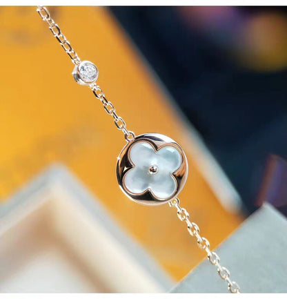 [Raffine]SUN MOP GOLD 1 DIAMOND NECKLACE